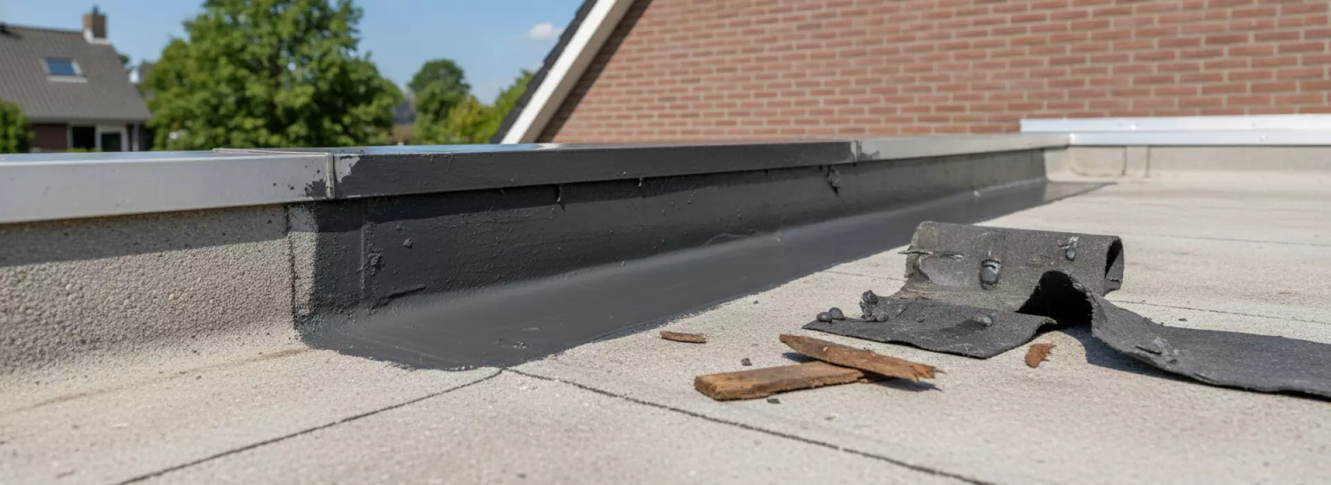 Hoe pak je dakranden herstellen aan zonder wind onder de rand? Stappenplan: Dakranden herstellen zonder wind onder de rand