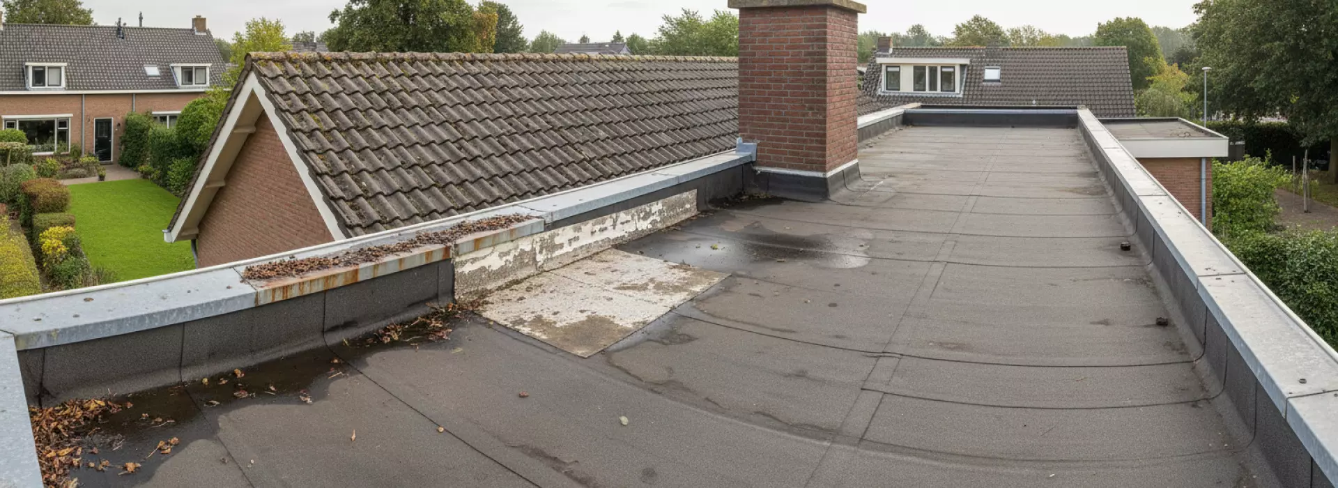 Zo herken je slijtage en vocht voordat blijvende lekkage binnen schade geeft. Wat is slijtage en vocht op het dak en waarom is vroegtijdige herkenning cruciaal?