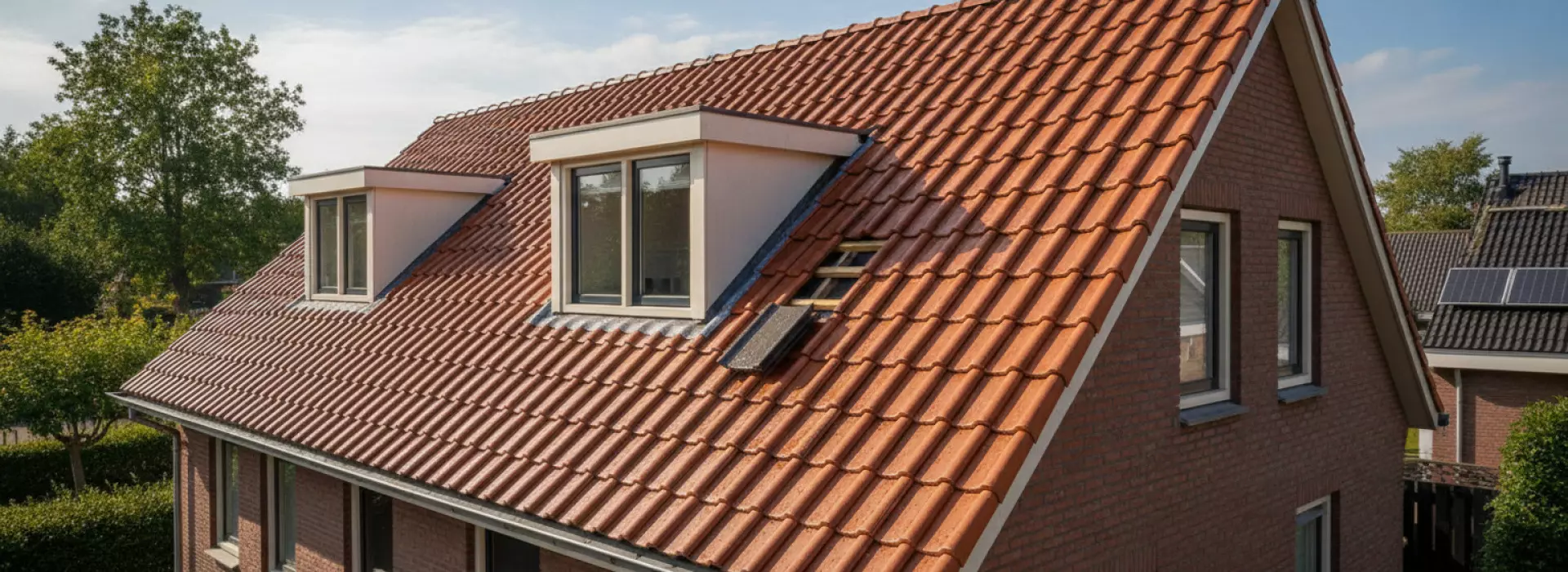 Hoe je waterafvoer op schuine daken begrijpt met keramische pannen en dakpannen, panlatten en nokken.