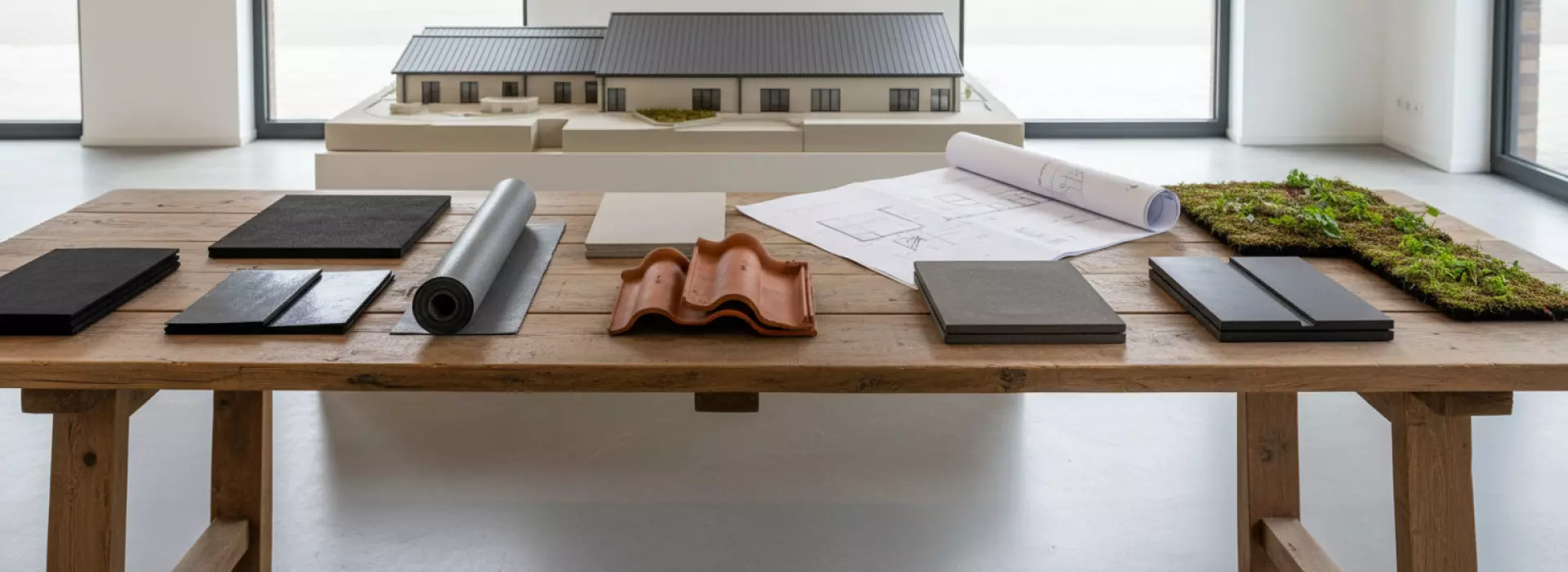 Wat betekent oppervlak en materiaal bespreken met je dakdekker?