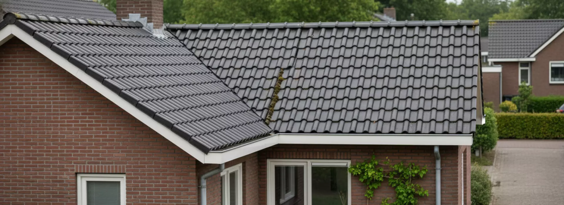 Zo houd je rust wanneer vuil, mos en kleine lekkage na regen terugkomt.