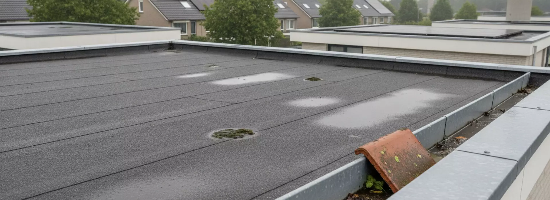 Wat is schimmelgroei na koude nachten of regen?
