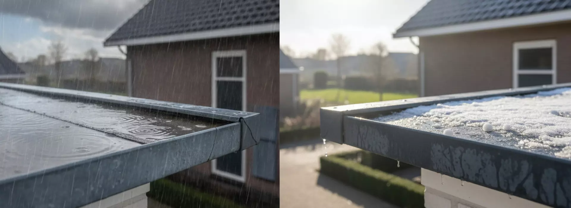 Hoe weer invloed heeft op jouw zink of kunststof en aansluitnaden.