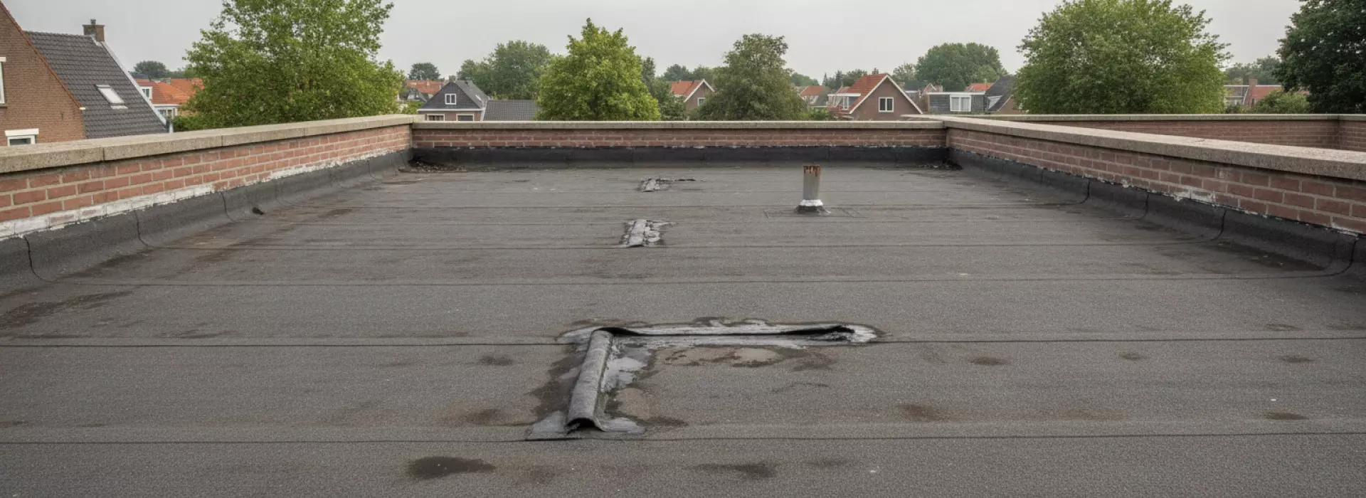 Wat is afdichting testen bij open overlappen en oude kit?