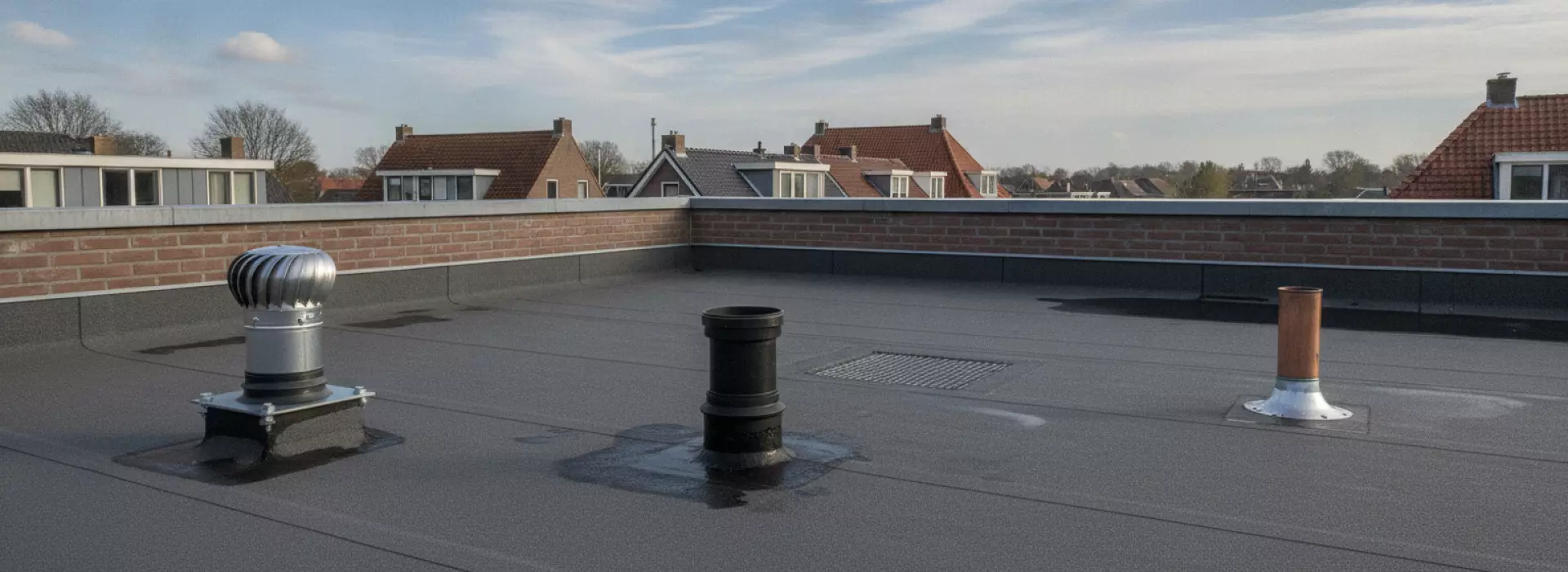 Wat zijn flens en manchet doorvoeren op het dak