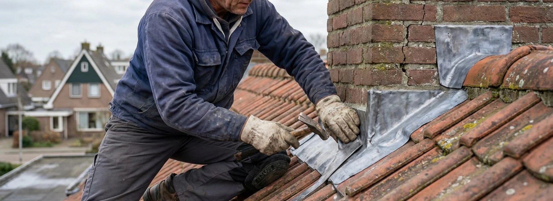 Bij Dakdekker Diensten pakken wij Schoorsteen afdichten snel aan. Zo stop je lekkage, tocht en vocht. We herstellen metselwerk, voegen en impregneren waar nodig. Wij vernieuwen loodslab of loodvervanger, plaatsen&hellip;