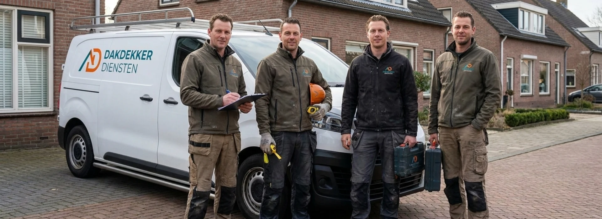 Spoed plat dak repareren