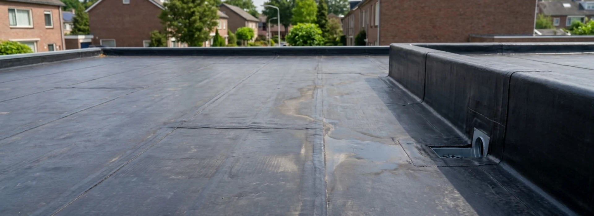 Plat dak bitumen Zie je een natte plek of drup in huis? Als Plat dak reparatie specialist lossen wij je lekkage snel op met noodreparatie en duidelijke dakinspectie. Wij zijn Dakdekker Diensten in…