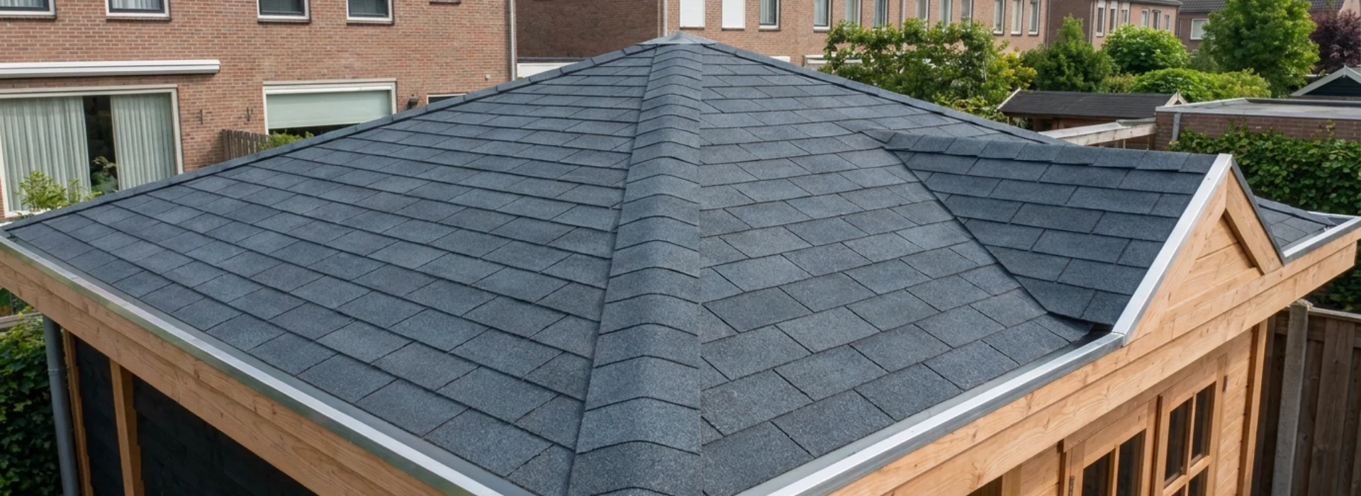 Shingles op overkapping leggen