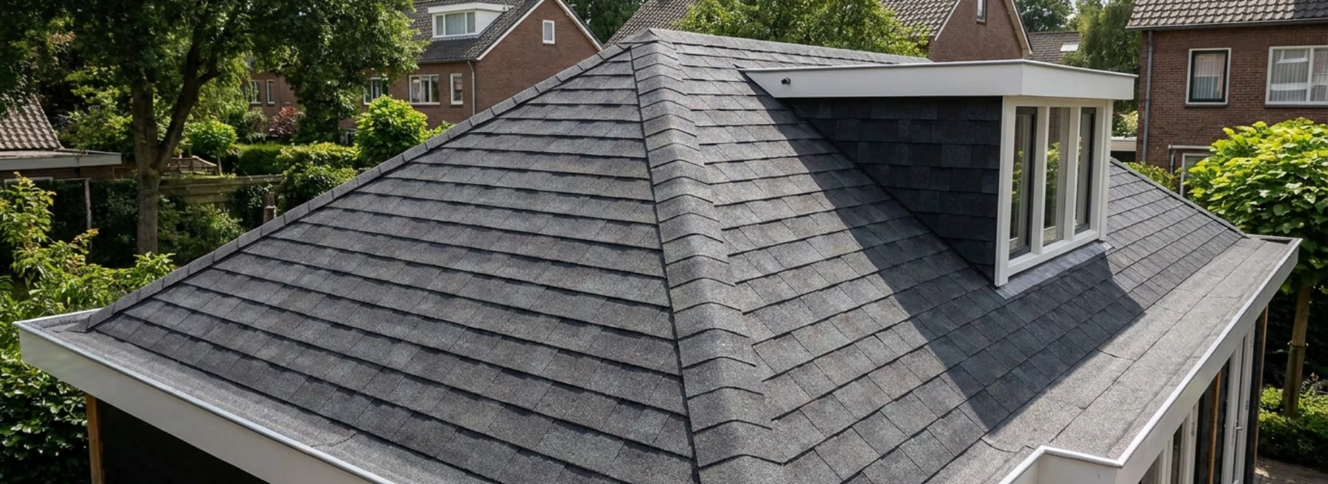 Bij Dakdekker Diensten helpen we je razendsnel met Shingles dak herstellen na storm. We stoppen lekkage, zetten losse shingles vast en vervangen stormschade, zodat je huis weer droog is. We&hellip;