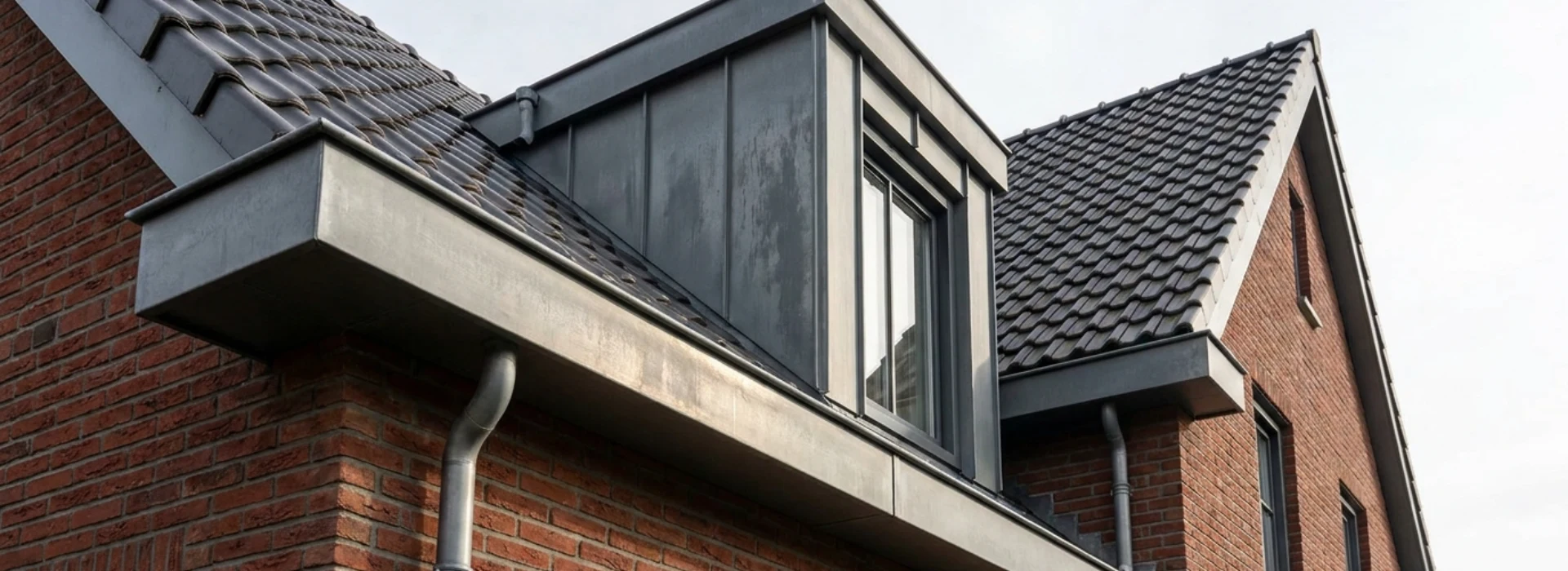 Zinken daktrim plaatsen